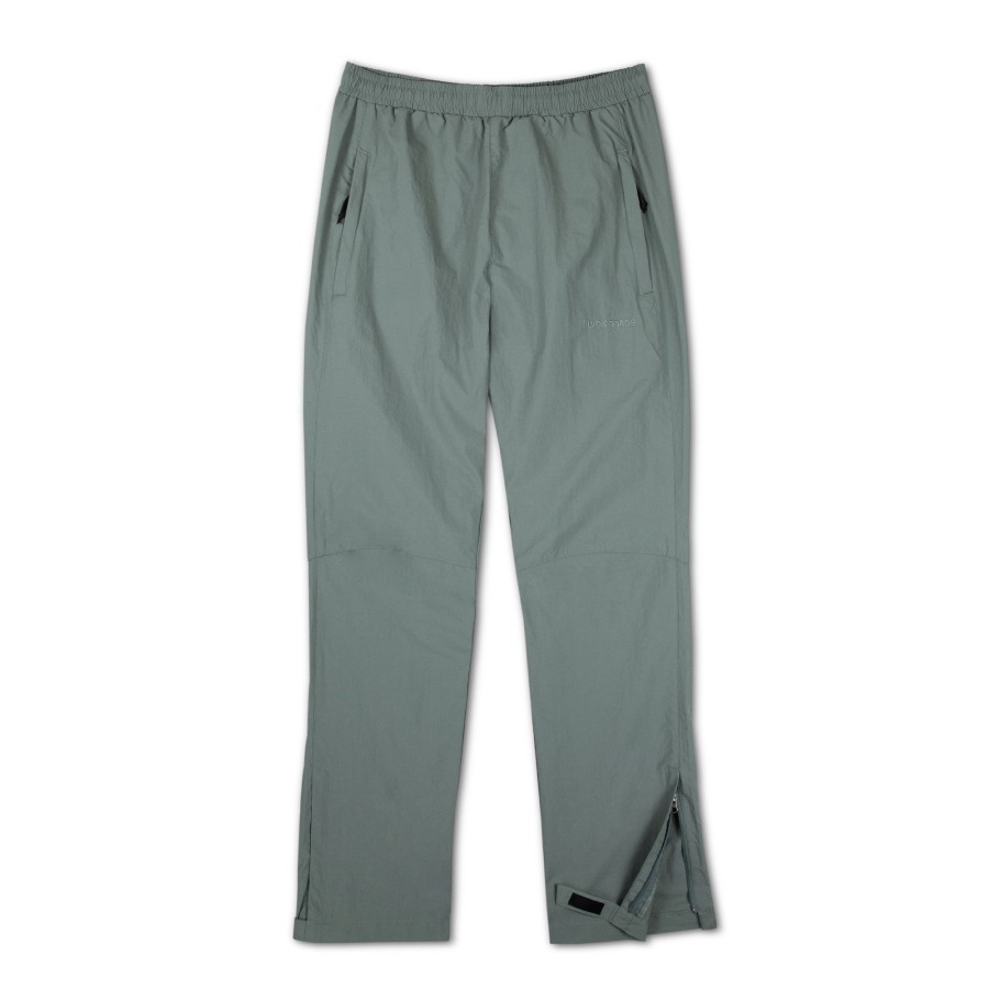 Men Black Scale Pants | Tech Side Zip Pant Olive Sage