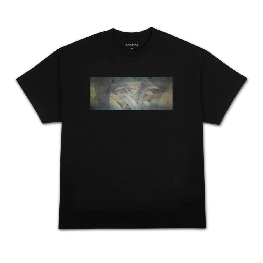 Men Black Scale T-Shirts | Bs Sf Qs Apexer S/S Tee Black