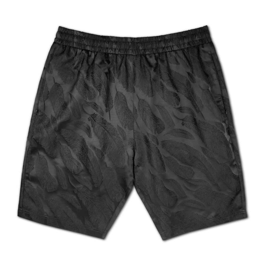 Men Black Scale Pants | Lake Como Shorts Black