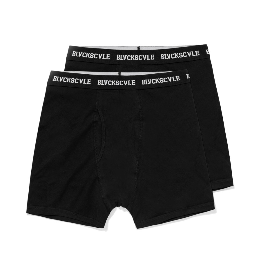 Men Black Scale Pants | Blvck Scvle Boxer Briefs (2 Pack) Black