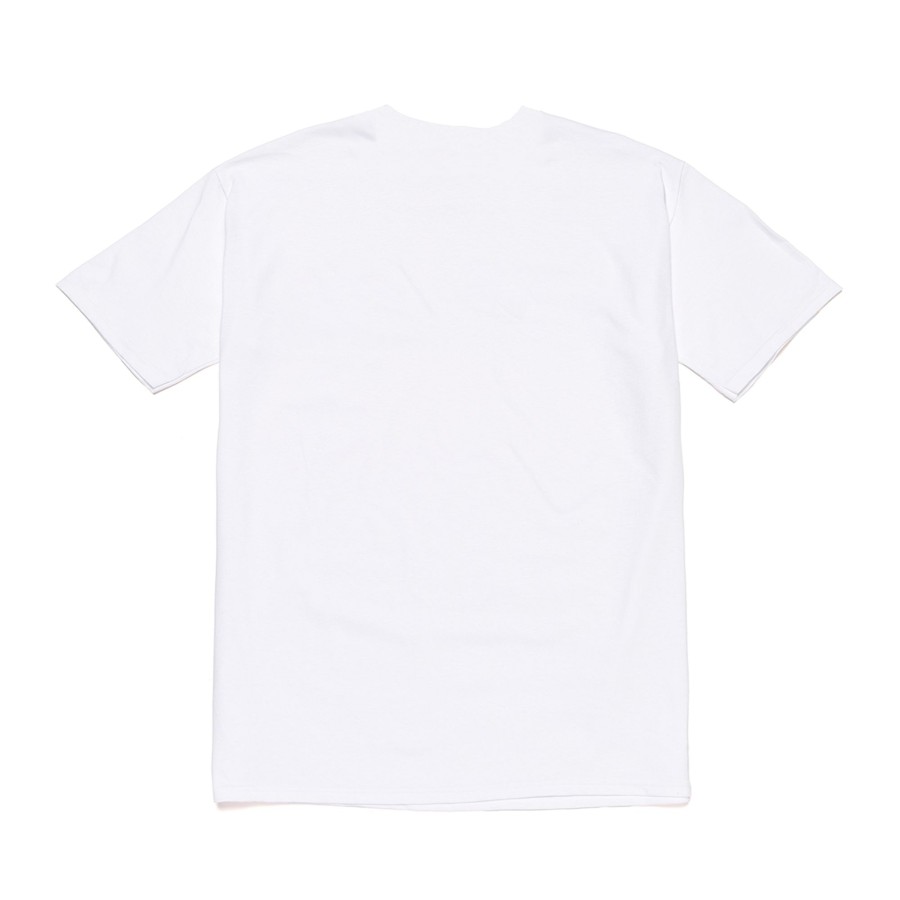 Men Black Scale T-Shirts | Bs Sf Qs Collegiate S/S Tee White