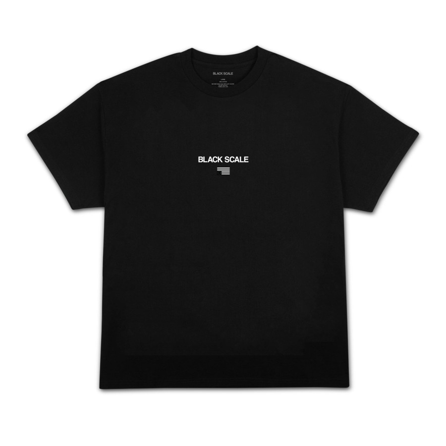 Men Black Scale T-Shirts | Bs Sf Qs Classic San Francisco S/S Tee Black