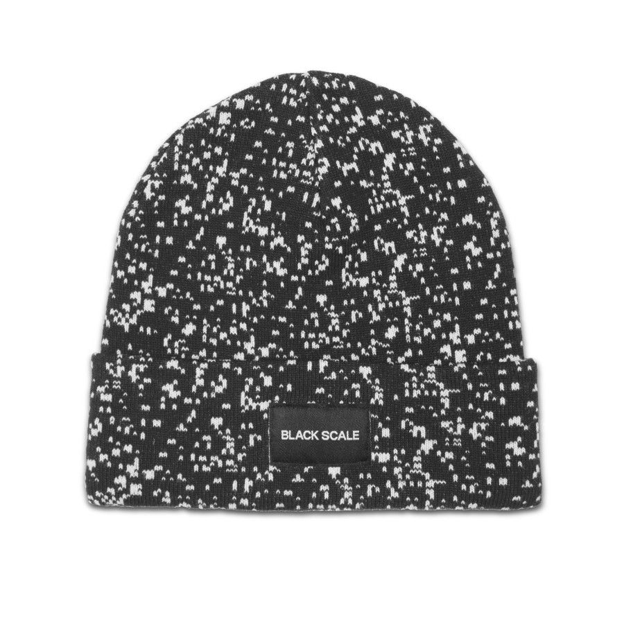 Men Black Scale Hats | Carnage Beanie Black