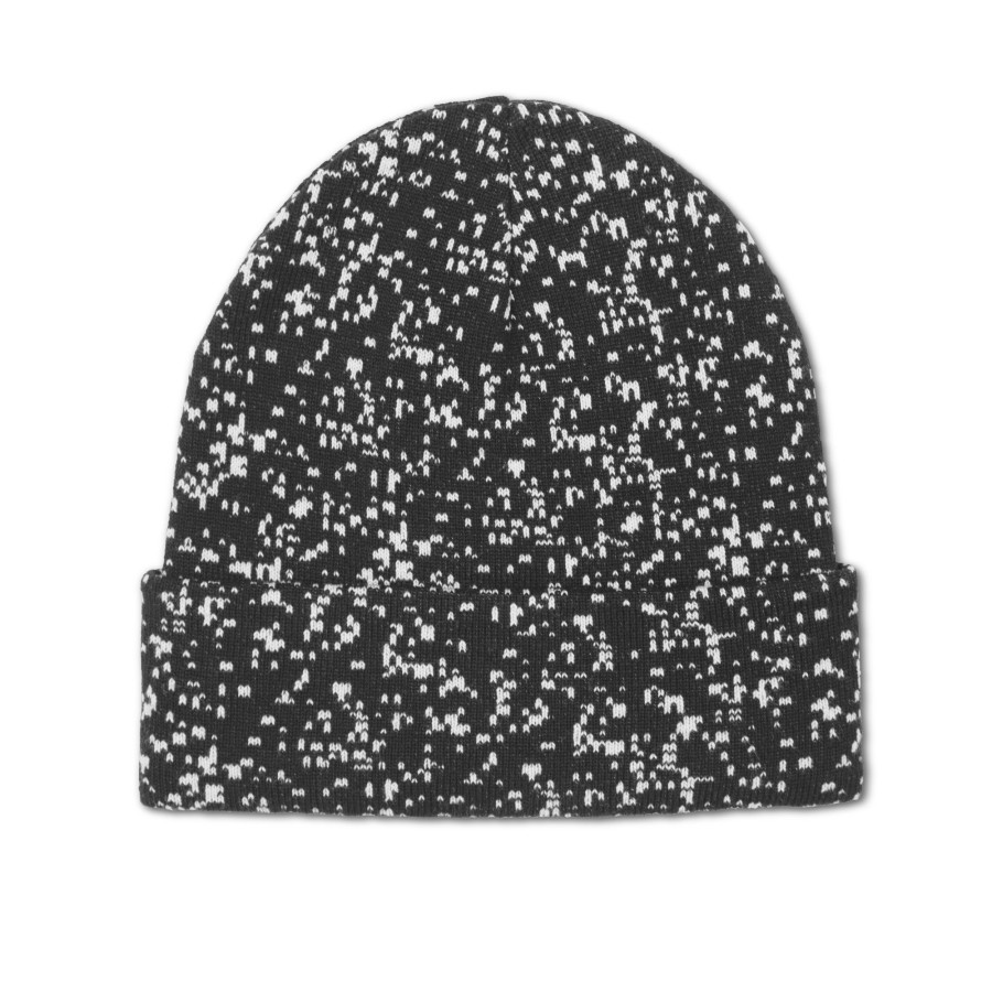 Men Black Scale Hats | Carnage Beanie Black