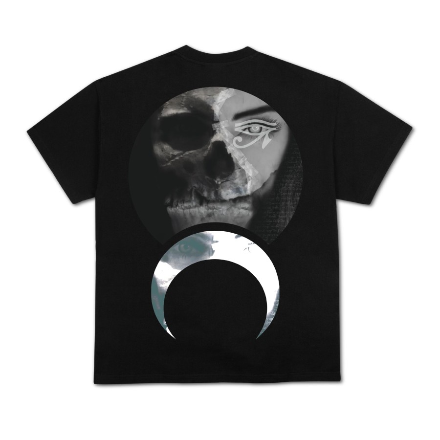 Men Black Scale T-Shirts | Goddess Of War C/S S/S Tee Black