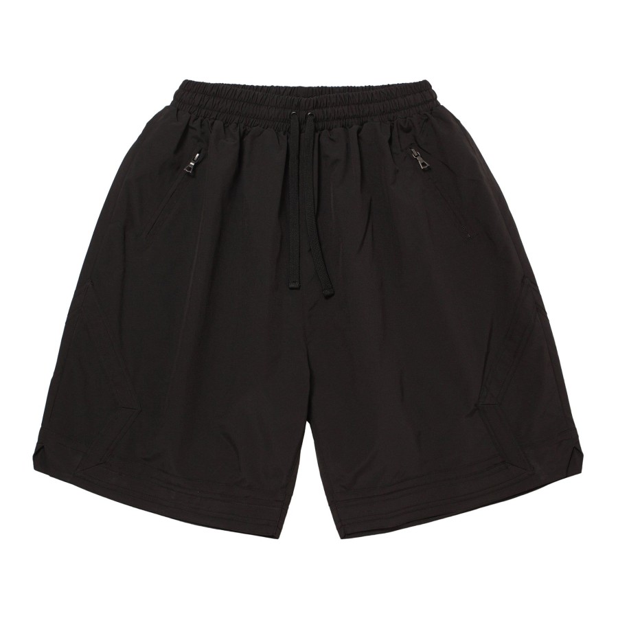 Men Black Scale Pants | Rodman Shorts Black