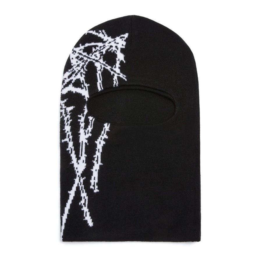 Men Black Scale Hats | Thorns Balaclava Ski Mask Black